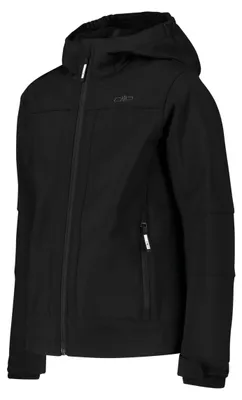 Productafbeelding van CMP Kid Jacket Fix Hood trekkingowa jas voor kinderen, zwart, maat 140
