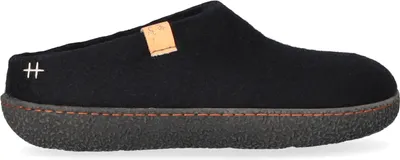 Produktbild von Tofvel Slipa Wollfilz-Pantoffel Black Größe 36