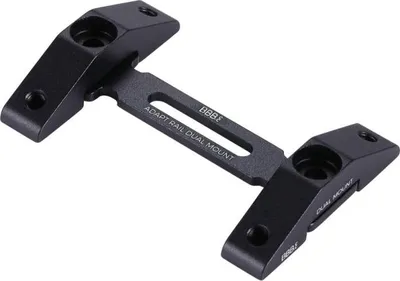Obrázek produktu pro Bbb Dualmount Bottle Cage Support Black Black Jedna velikost