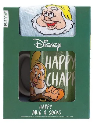 Produktbild von Disney Tasse und Socken Set Schneewittchen Happy