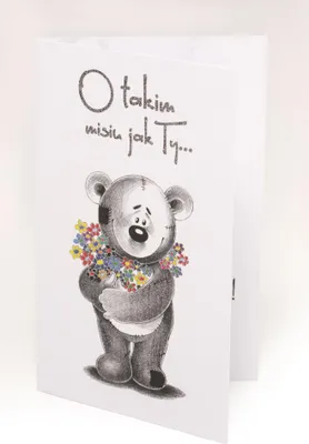 Obrázok produktu pre Blahoželanie "O takomto medvedíkovi..."