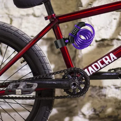 Produktbild von Fahrradschloss 5-stellige Code - 1,2 Meter Zahlenschloss für Fahrrad und Roller