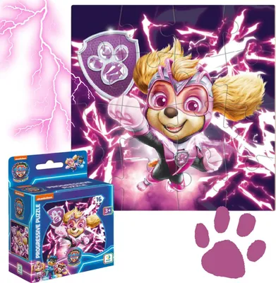 Zdjęcie produktu dla Puzzle Psi Patrol Skye 16 Elementów Do Ułożenia Uroczej Kolorowej Układanki