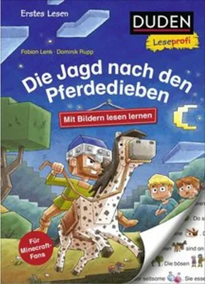 Obrázek produktu pro Duden Leseprofi - Mit Bildern lesen lernen. Die Jagd nach den Pferdedieben