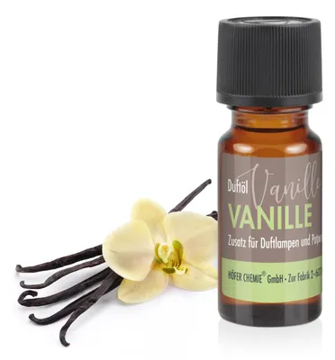 Produktbild von 10 ml Duftöl Vanille für Potpourris & Duftlampen