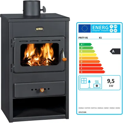Obrázek produktu pro Kamna EEK A Kamna Prity K1 - 9 kW energetická třída A
