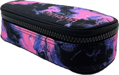 Zdjęcie produktu dla Piórnik "Oval", różowy/czarny, MITAMA 64328-90004