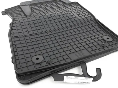 Produktbild von für Opel Astra G ab 03/1998-03/2004 Passform PETEX Gummimatten 4-teilig schwarz Allwettermatten Gummifußmatten