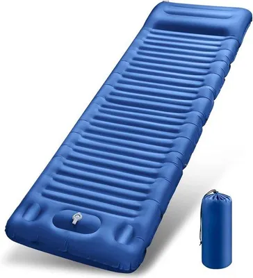 Produktbild von Famanu Luftmatratze 12 cm hoch - selbstaufblasend, mit Fußpumpe, ideal für Camping