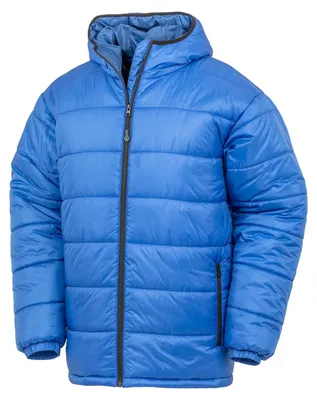 Image de Result Genuine Recycled - Veste matelassée à capuche pour homme LT5505 (3XL) (bleu roi)