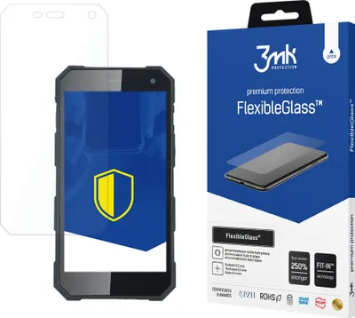 Produktbild von 3mk Display Hybridglas FlexibleGlass für MyPhone Hammer Energy 0,3mm 7H