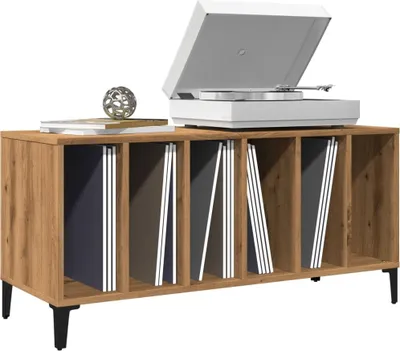 Produktbild von "2026 Promotion" Plattenschrank Artisan-Eiche 100x38x48 cm - Holzwerkstoff - Nachtkonsole CC31787
