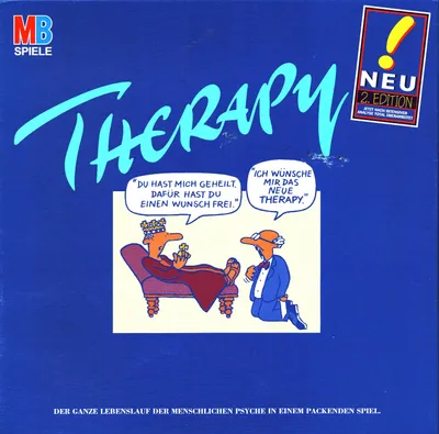 Produktbild von Therapy 1. Edition. Gesellschafts / Partyspiel über Psychologie (Erscheinungsjahr 1988)