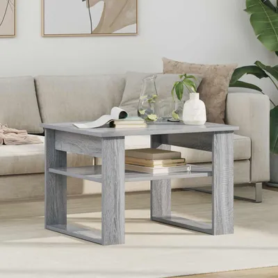 Produktbild von Möbel Couchtisch Graues Sonoma 64 x 54 x 44 cm Holzwerkstoff - Couchtische &56507
