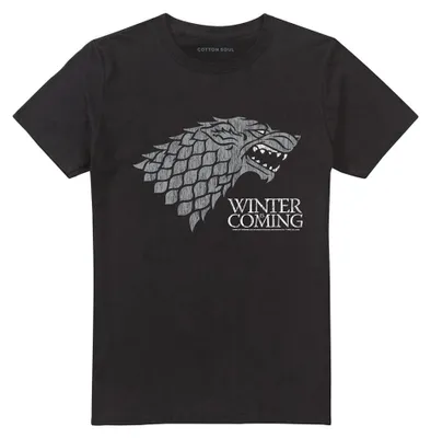 Produktbild von Game Of Thrones - "Winter Is Coming" T-Shirt für Herren/Damen Uni TV40972 (XXL) (Schwarz)