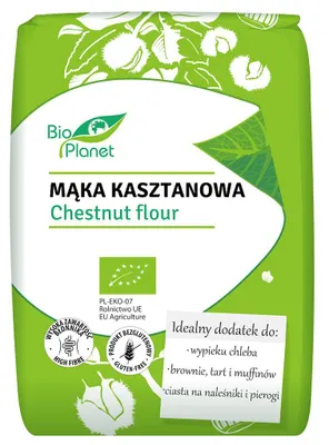 MĄKA KASZTANOWA BEZGLUTENOWA BIO 250 g - BIO PLANET