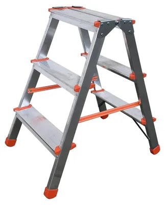 Produktbild von Siedra Stufenstehleiter 100 2x8 Stufen