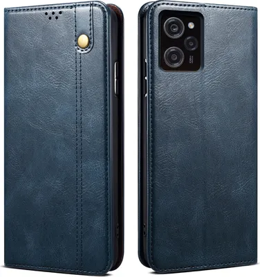 Produktbild von Xiaomi 13 Hülle, Leder Flip Brieftasche Schutzhülle mit Standfunktion für Xiaomi 13 Blau