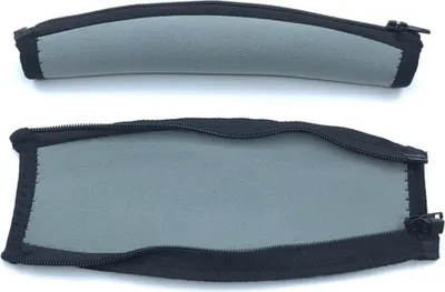 Immagine prodotto di INF Copertura di ricambio per cuffie Audio-Technica ATH-SR50BT - Pelle proteica e memory foam Grigio