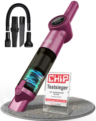 Produktbild von LEBENLANG Handstaubsauger Akku - Dual-Filter & Li-Ion & 17000PA
