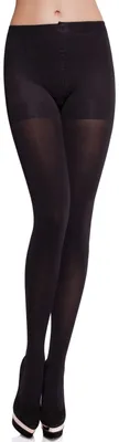 Produktbild von Merry Style Damen figurformende Strumpfhose MS 171 100 DEN (Schwarz, M) .