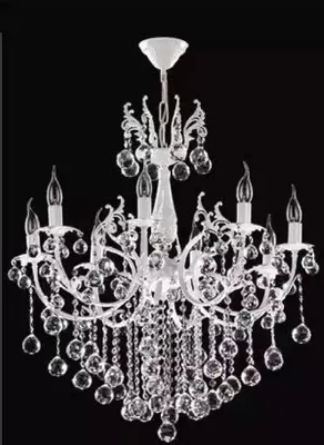 Obrázek produktu pro stropní lustr bílý lustr stropní lampa lustr křišťálová lampa