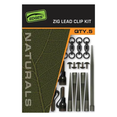 Produktbild von Fox Naturals Zig Lead Clip Kit - Rigkomponenten zum Karpfenangeln