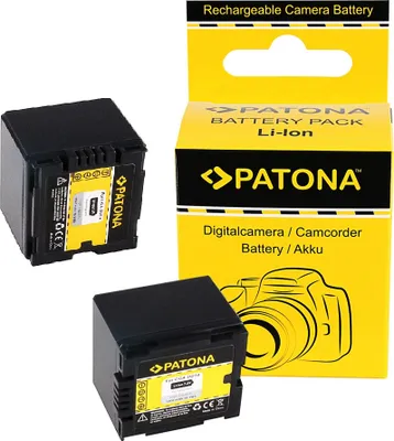 Produktbild von ARLI SET: 2x Akku für Panasonic NV-GS250 NV-GS150 NV-GS140 NV-GS75 CGA-DU14 HITACHI DZ-MV350A