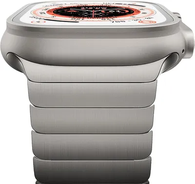 Productafbeelding van Titanium Horlogeband voor Apple Watch - Compatibel met Ultra en Series 1-9
