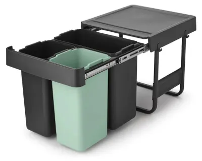 Immagine prodotto di Brabantia Sort & Go 10+10l Bin 20l Argento Argento Taglia unica