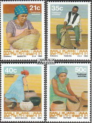 Produktbild von Briefmarken Bophuthatswana 1990 Mi 248-251 (kompl.Ausg.) postfrisch Gebrauchsgüterherstellung