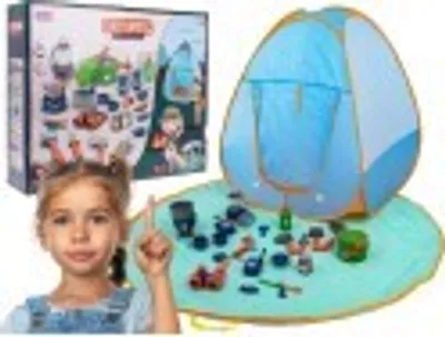 Immagine prodotto di GRANDE set da campeggio Tenda per bambini + accessori per BIWAKE
