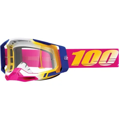 Produktbild von 100percent Racecraft 2 Offroad-brille Rosa Clear/CAT0 Rosa Clear/CAT0