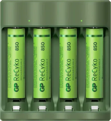 Produktbild von GP Batteries B42180AAAHC-2B4, Nickel-Metallhydrid (NiMH), AA, AAA, 4 Stück(e), Akkus/Batterien enthalten