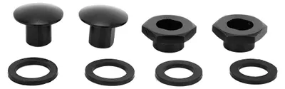 Image de Kit complet de fixation pour la vitre arrière en aluminium – Accessoire pour Honda Civic 92-95