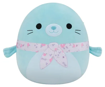 Obrázek produktu pro Squishmallows SQCR10452 - Dorgee - Modrá tulení plyšová hračka, 40 cm