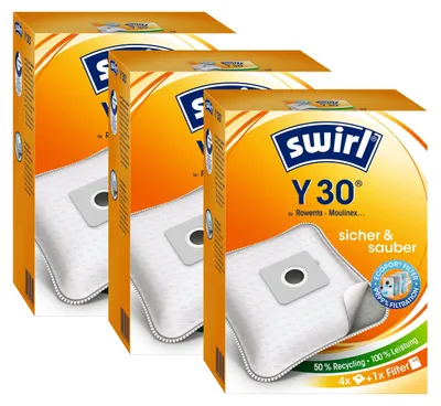 Produktbild von 3 x Swirl Y 30 MP Plus AirSpace Staubsaugerbeutel Staubbeutel Microvlies