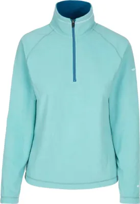 Produktbild von Trespass Mädchen Sybil Mikro-Fleece Top TP3382 (7-8 Jahre (122/128)) (Blaugrüner Nebel)