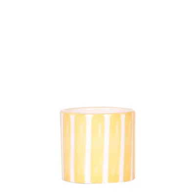 Produktbild von Kolibri Home | Painted stripe  - Yellow - Ø6cm