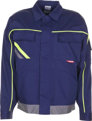 Produktbild von Größe 48 Herren Planam Visline V2 Bundjacke marine gelb zink Modell 2483