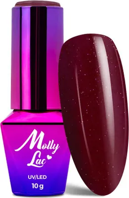 Obrázek produktu pro MollyLac Hearts & Kisses A Kiss In Paris Hybrid Nail Polish, 10 g, č. 191