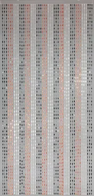 Produktbild von Türvorhang Perlen Jasmin schwarz-weiß-bernstein 90x200 cm