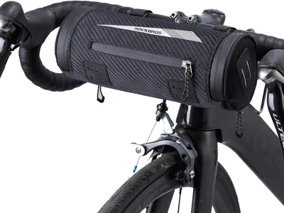 Productafbeelding van Stuurtas fiets 2 liter - Multifunctioneel - Zwart