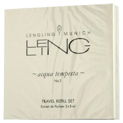 Produktbild von Lengling Acqua Tempesta - No 3 Travel Refill Set (3 x 8 ml)