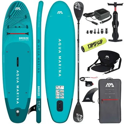 Zdjęcie produktu dla Deska SUP Pompowana Aqua Marina Breeze 300 cm Niebieski + SUPER COMBO