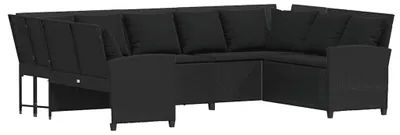 Zdjęcie produktu dla VidaXL 3365329, Czarny, 2880 mm, 1810 mm, 875 mm