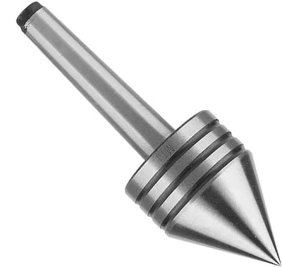 Imagen del producto de Centro de centrado con sistema de refrigeración, cono Morse de 60 grados, cabezal de sujeción rápida para torno CNC, alta velocidad, mecanizado de precisión