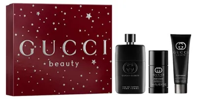 Produktbild von Guilty Pour Homme Eau de Parfum - EDP 90 ml + Sprchový Gel 50 ml + Tuhý Deodorant 75 ml