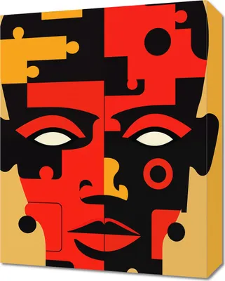 Obrázek produktu pro Obraz 40x50cm Puzzle Tożsamości