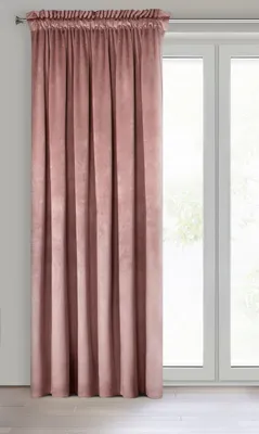 Produktbild von Eurofirany 421866, Durchscheinend, Pink, Einfarbig, Polyester, Aufhängungshaken, 200 g/m²